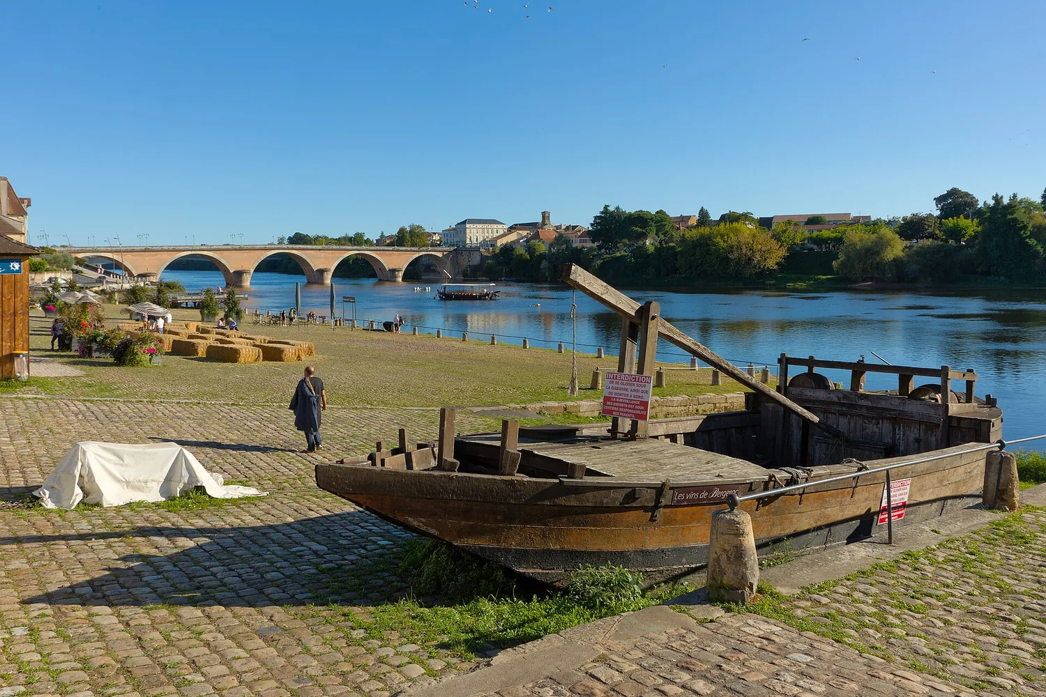 Quai Salvette, Bergerac’s former river harbour